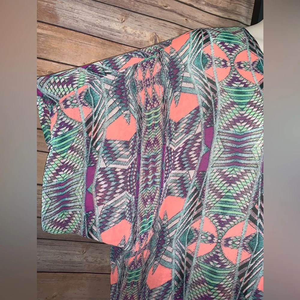 Colorful Patterned Cardigan - Size - Picture 4 of 7